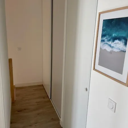 Appartement Duplex Vue Océan Première Ligne Parking Et Fibre Lacanau